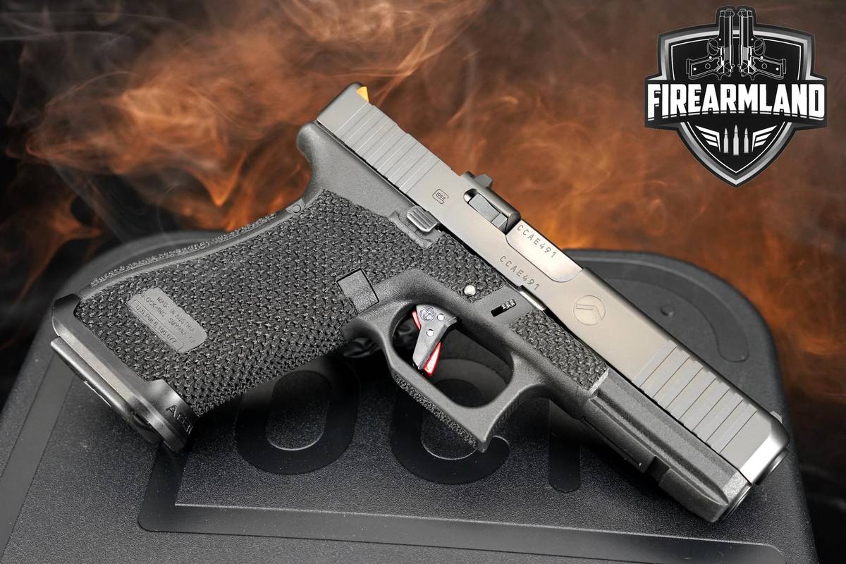 CUSTOM Agency Arms Glock 17 Gen5 AOS 9mm G17 Gen-5 +3 MAGS & OG CASE