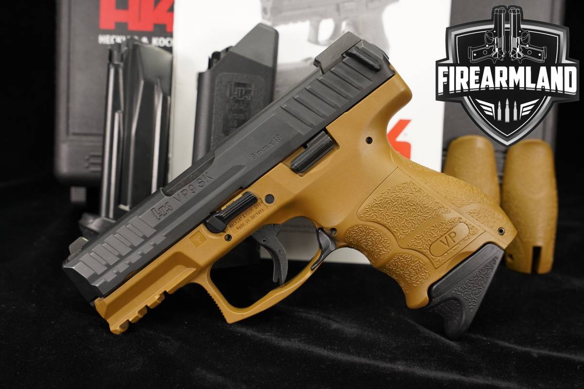 Heckler & Koch VP9SK 9mm 3.39" H&K VP9 SK VP 9SK GERMAN +3 MAGS & ORIG CASE
