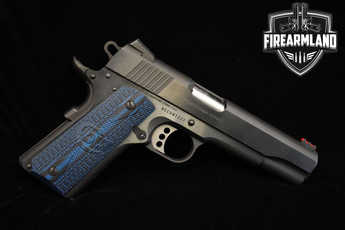 Colt Government Model Competition Series 9mm 1911 Blued Colt 1911A1 +CASE