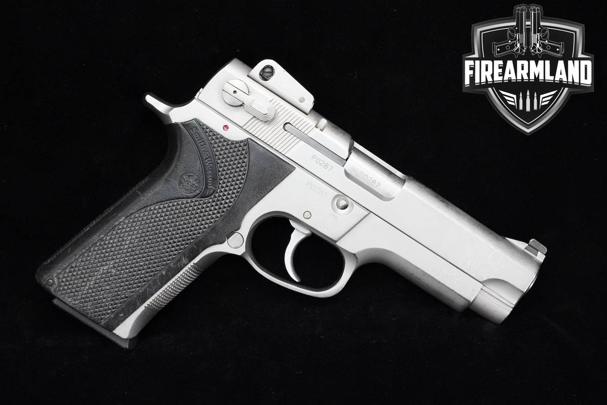 1990's Smith & Wesson (S&W) Model 4006 40 S&W 4" Stainless Steel 4006 DA/SA
