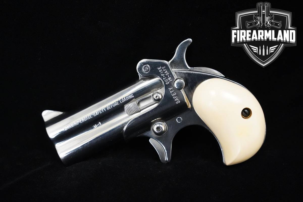 American Derringer M-1 45 LC/410 3" Stainless Steel M-1 +ORIG CASE