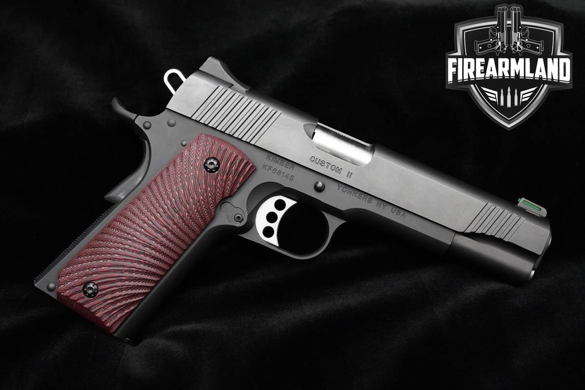 2019 Kimber Custom II GFO 10mm 5" Pistol MATCH-GRADE 4MAGS
