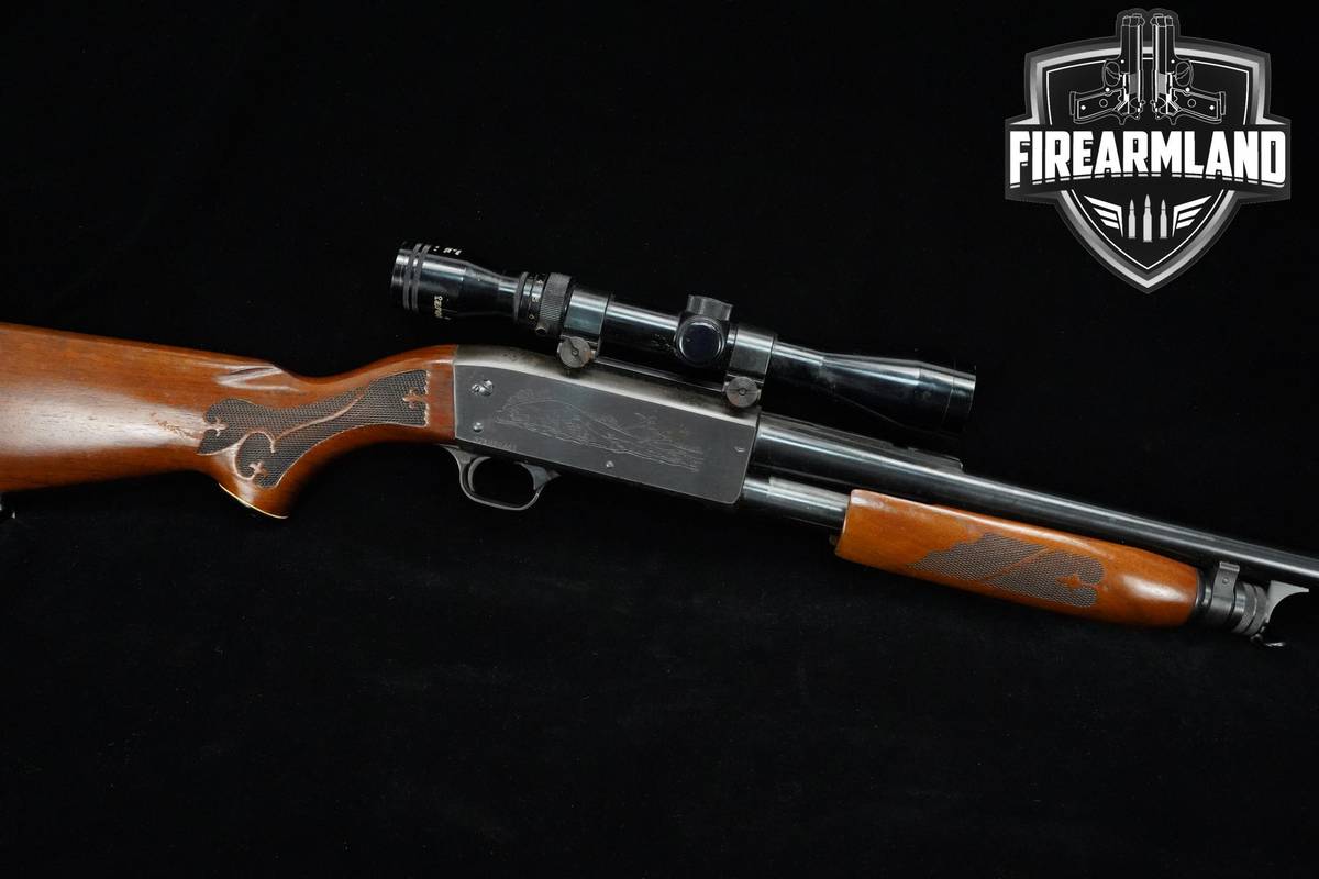 Ithaca Model 37 Featherlight DEERSLAYER 12-Gauge 26" Blued Ithaca 37 +OPTIC