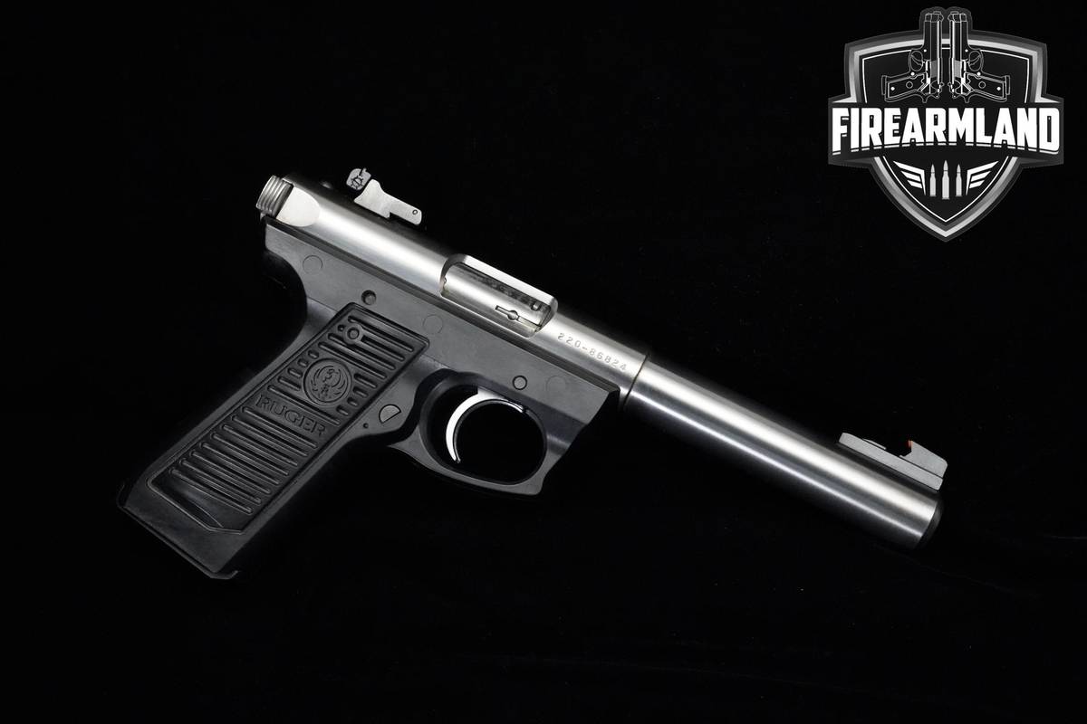 1996 Ruger 22/45 MK II 22LR Stainless Steel Ruger-22/45 MK-II Mark 2 +2MAGS