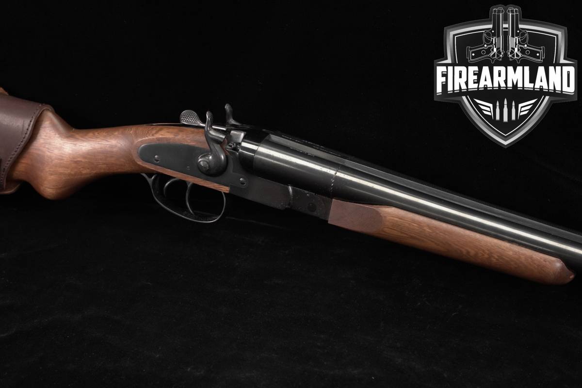 Rossi The Overland 12-Gauge 20" Blued & Hardwood SXS Coach Gun 3