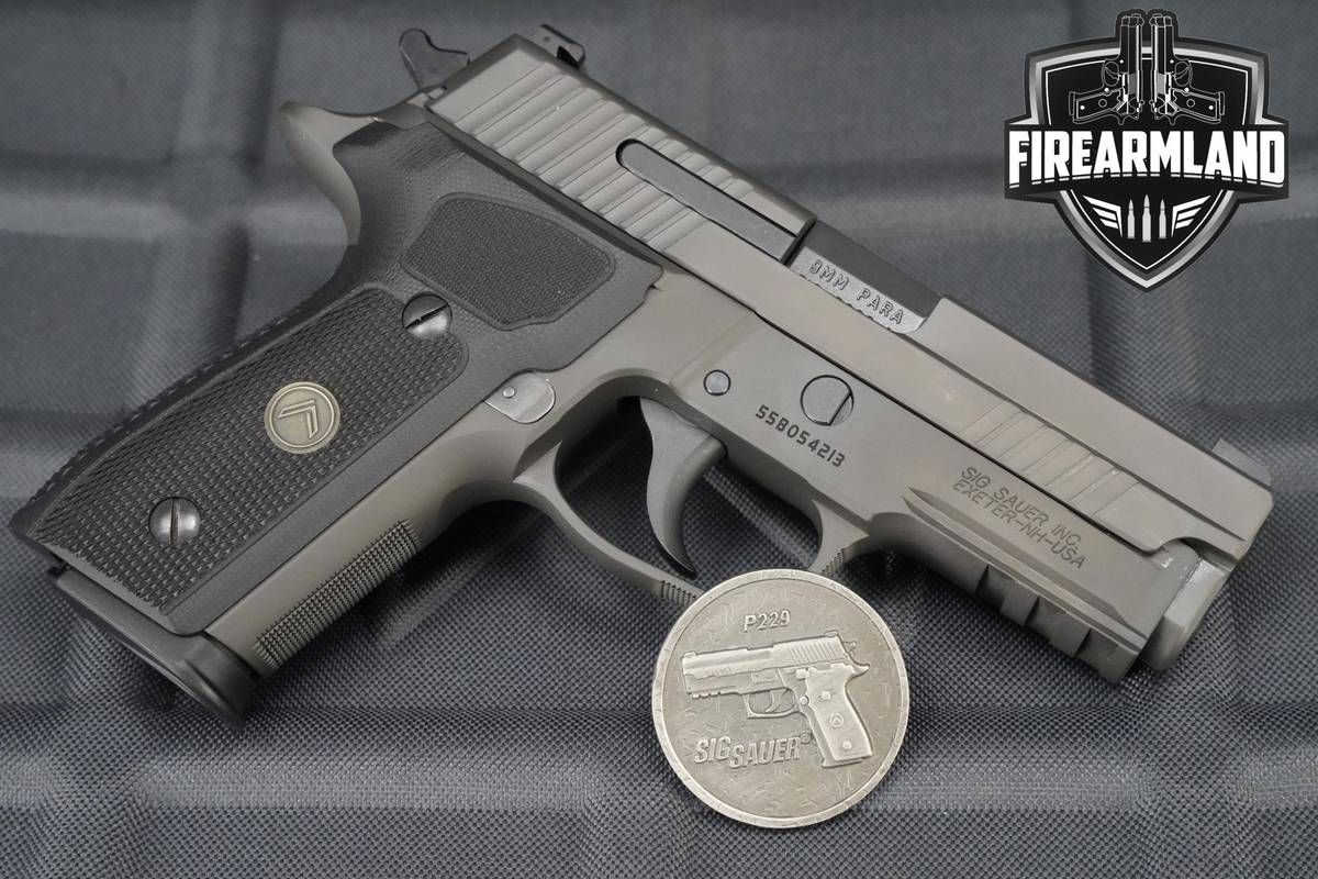 Sig Sauer P229 Legion 9mm 3.7" Sig-Sauer P229 P-229-R +3 MAGS & ORIG CASE