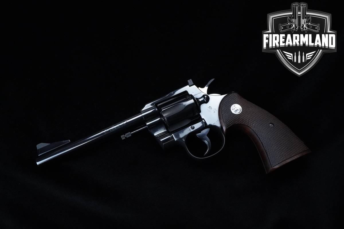 MINTY! 1954 Colt Three-Fifty-Seven 357 Magnum 6" Blued Colt 357 +ORIG BOX