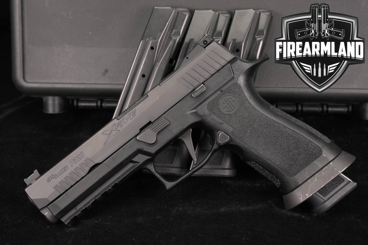 Sig Sauer P320 X-Five XSeries 9mm 5" P-320 +4 MAGS & ORIG CASE