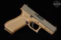 Glock G45 Gen5; Davidson's Exclusive; Apollo Custom 9mm Luger Two-Tone Dark Earth & Patriot Brown in Excellent Condition Image 4
