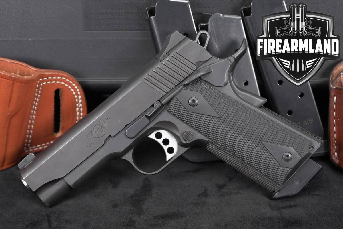 Kimber Pro TLE II 2 45 ACP 1911 4 +FOUR MAGS, ORIG CASE & HOLSTER