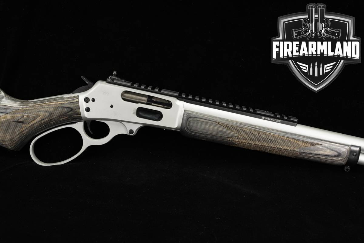 Marlin Model 1895 ABL 45-70 18.5" Silver & Gray/Black Laminate M1895