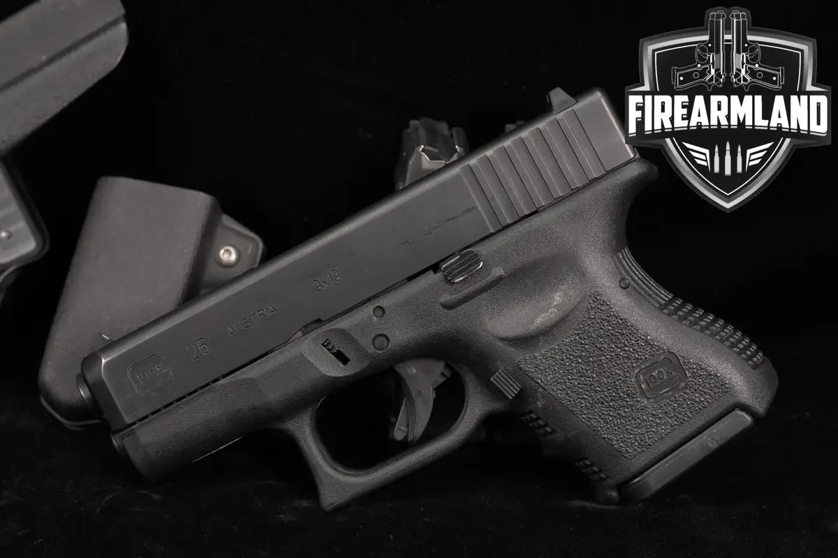 Glock 26 Gen3 G26 Gen 3 9mm 3.43" +THREE MAGS & HOLSTER