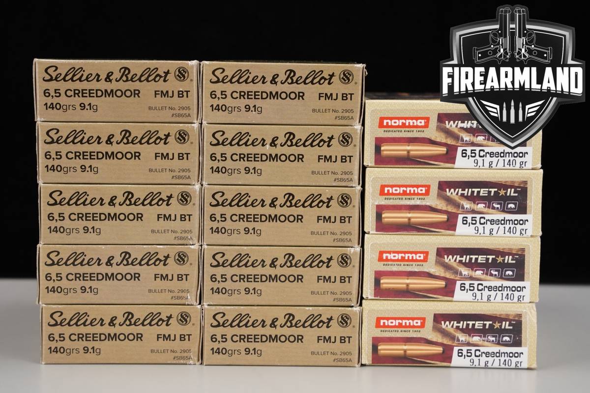 280 RDS! 6.5 Creedmoor Creed Ammo 6.5CM CM