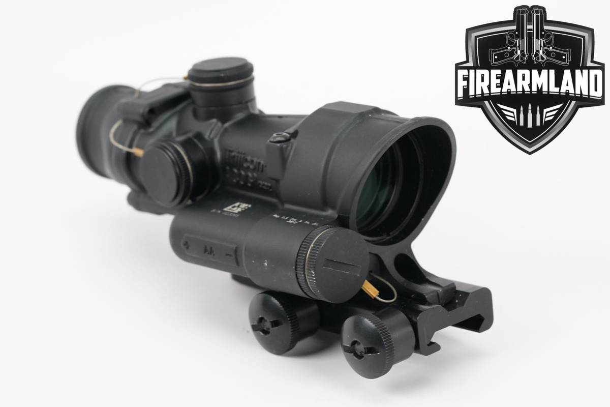 Trijicon ACOG 4x32 LED Red Chevron Reticle 4x Magnification Scope