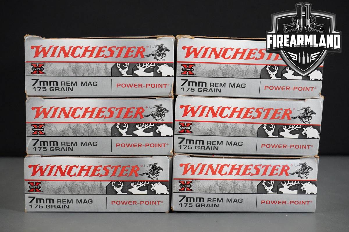 7mm Rem Mag Ammo 7mm-Rem-Mag Ammunition 120 ROUNDS