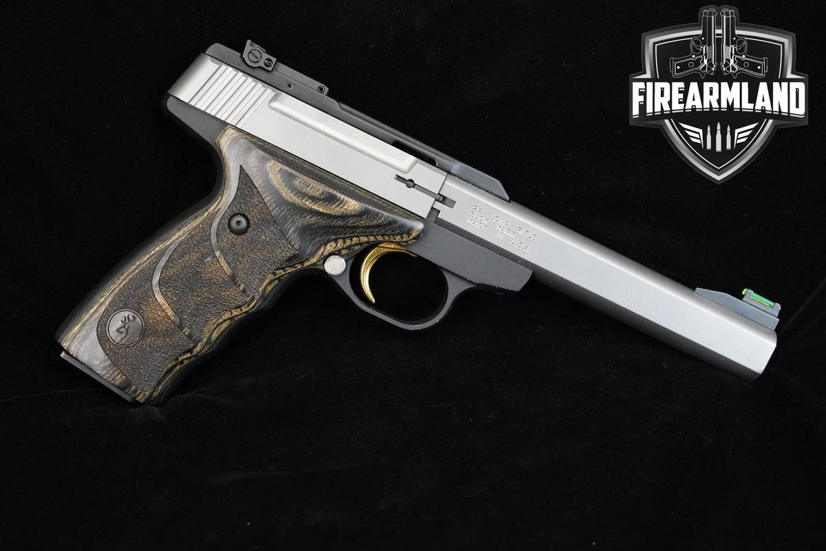 Browning Buck Mark Stainless UDX 22LR Stainless Steel Browning +ORIG CASE