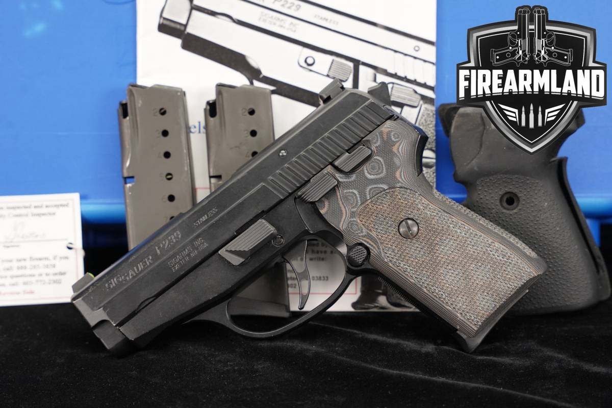 Sig Sauer P239 9mm 3.6" Stainless DA/SA P 239 +3 MAGS & ORIG CASE