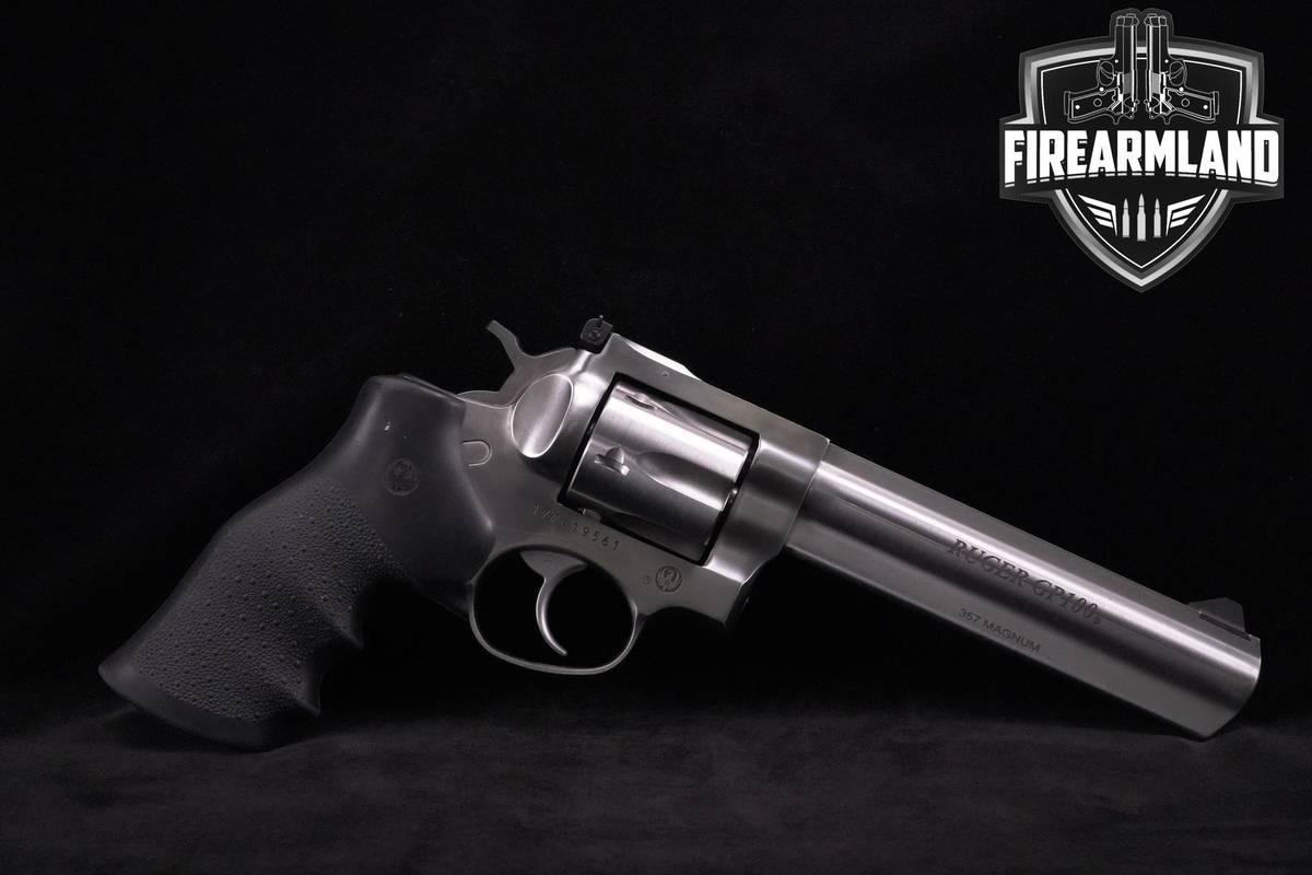 Ruger GP100 357-Magnum 6" Stainless GP-100 OG-CASE