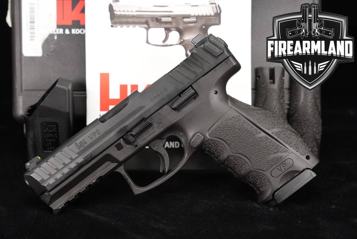 Heckler & Koch VP9 Optics-Ready 9mm 4.09 H&K VP 9 +ORIG CASE