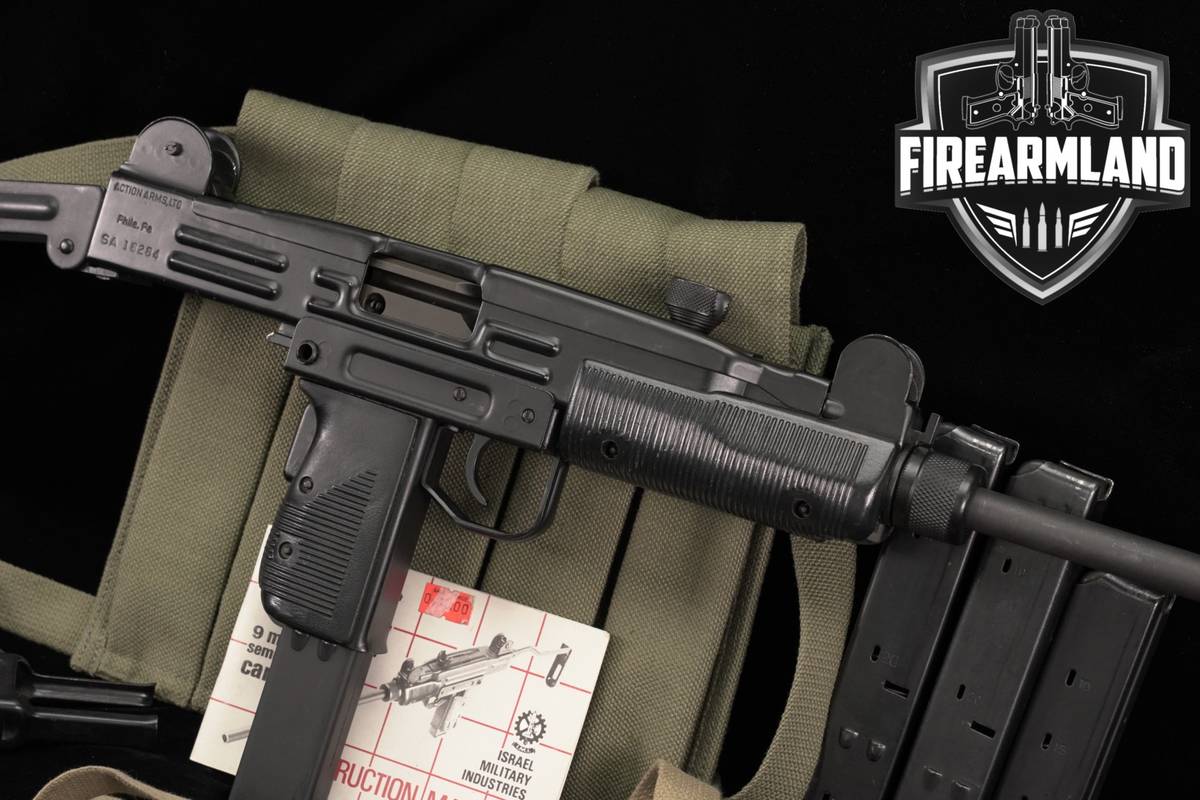 PRE-BAN ISRAELI Military Industries UZI Model A 9mm 16" +4 MAGS