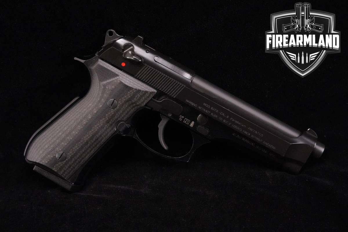 M9 STYLE Beretta Model 92FS 9mm 4.9" Black Bruniton 92 FS +2 MAGS