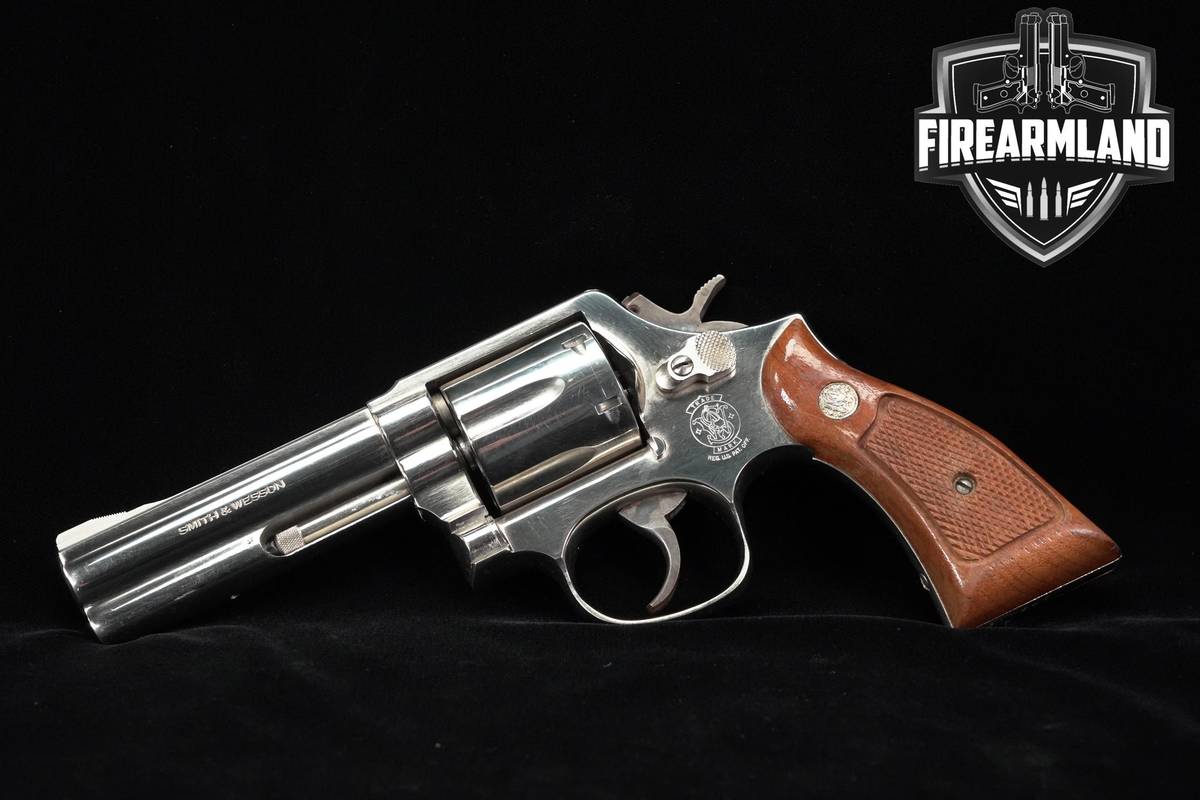 Smith & Wesson S&W Model 581 Distinguished Service Magnum 4" Nickel 357-Mag