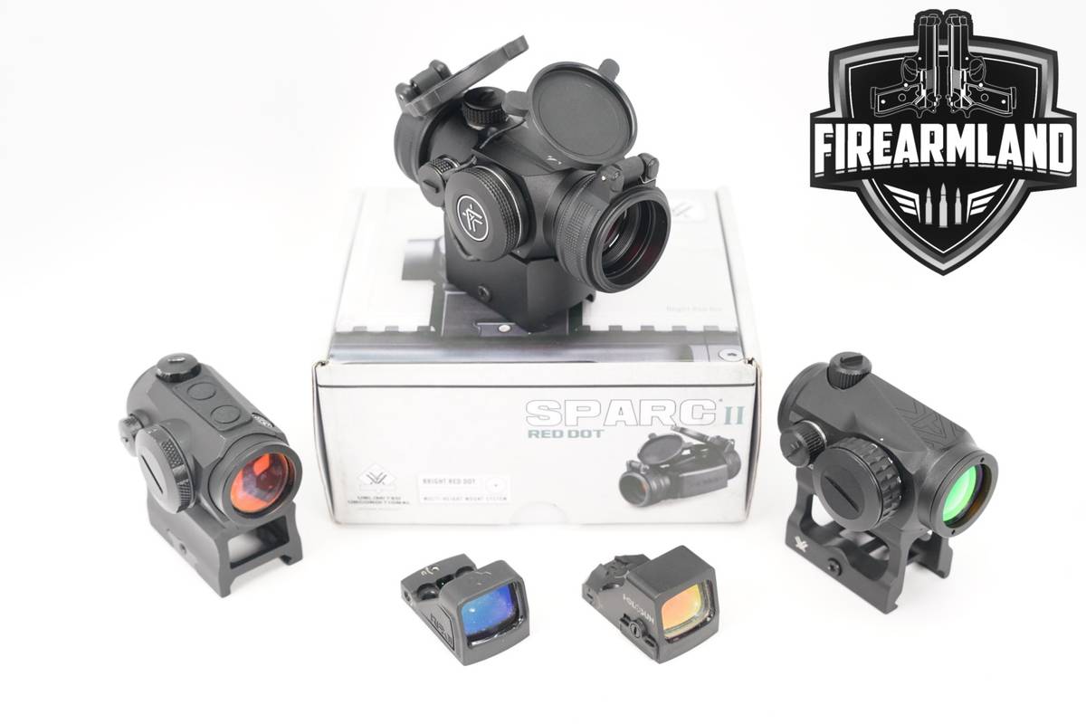Five Red Dot Lot Sight 5 Pack Holosun Sig Sauer Vortex Viridian RDS
