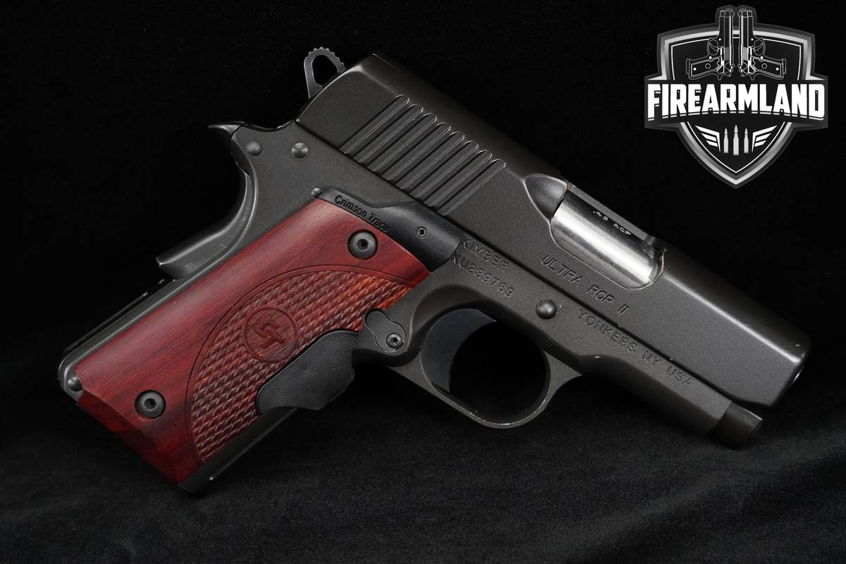 Kimber Ultra RCP II Custom Shop 45 ACP 1911 3" +5 MAGS, ORIG CASE & HOLSTER