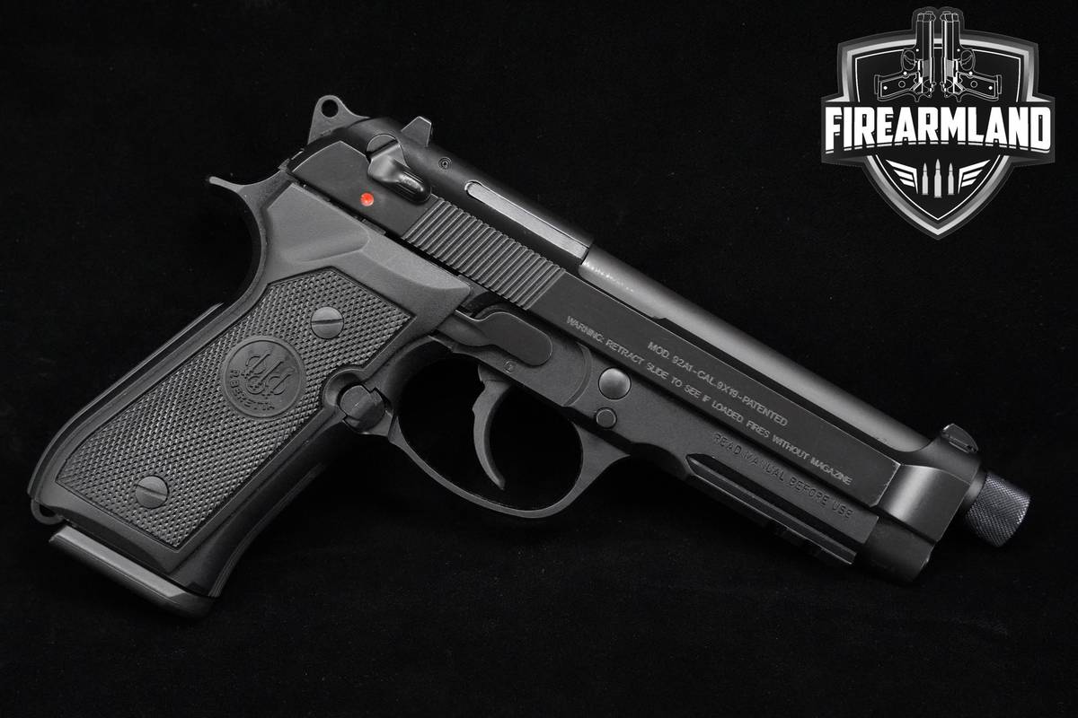 Beretta 92A1 9mm THREADED Black Bruniton Beretta 92-A1 +3 MAGS
