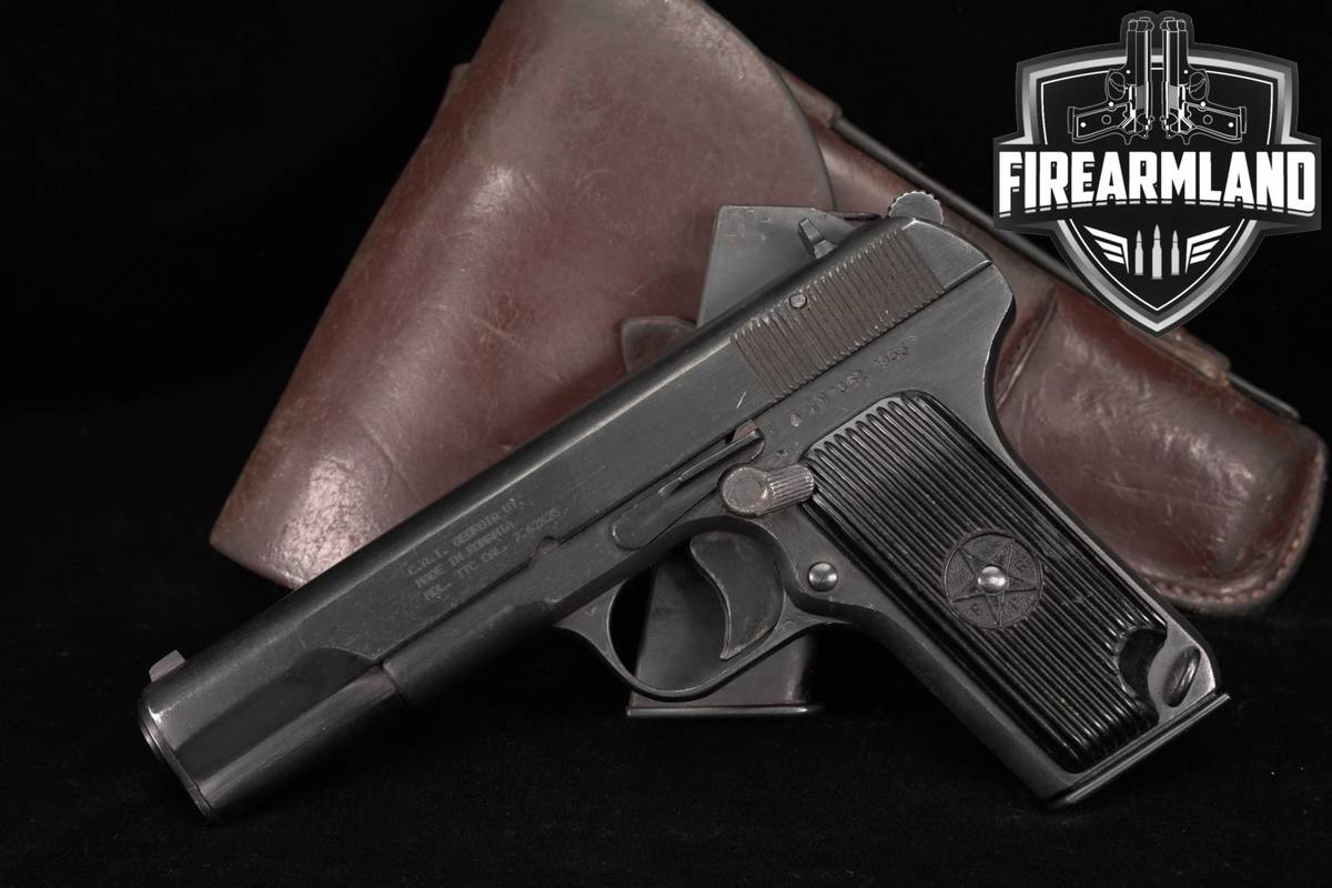Cugir Model TTC 7.62X25mm Tokarev 4.6" Blued TT-33 +2 MAGS, HOLSTER
