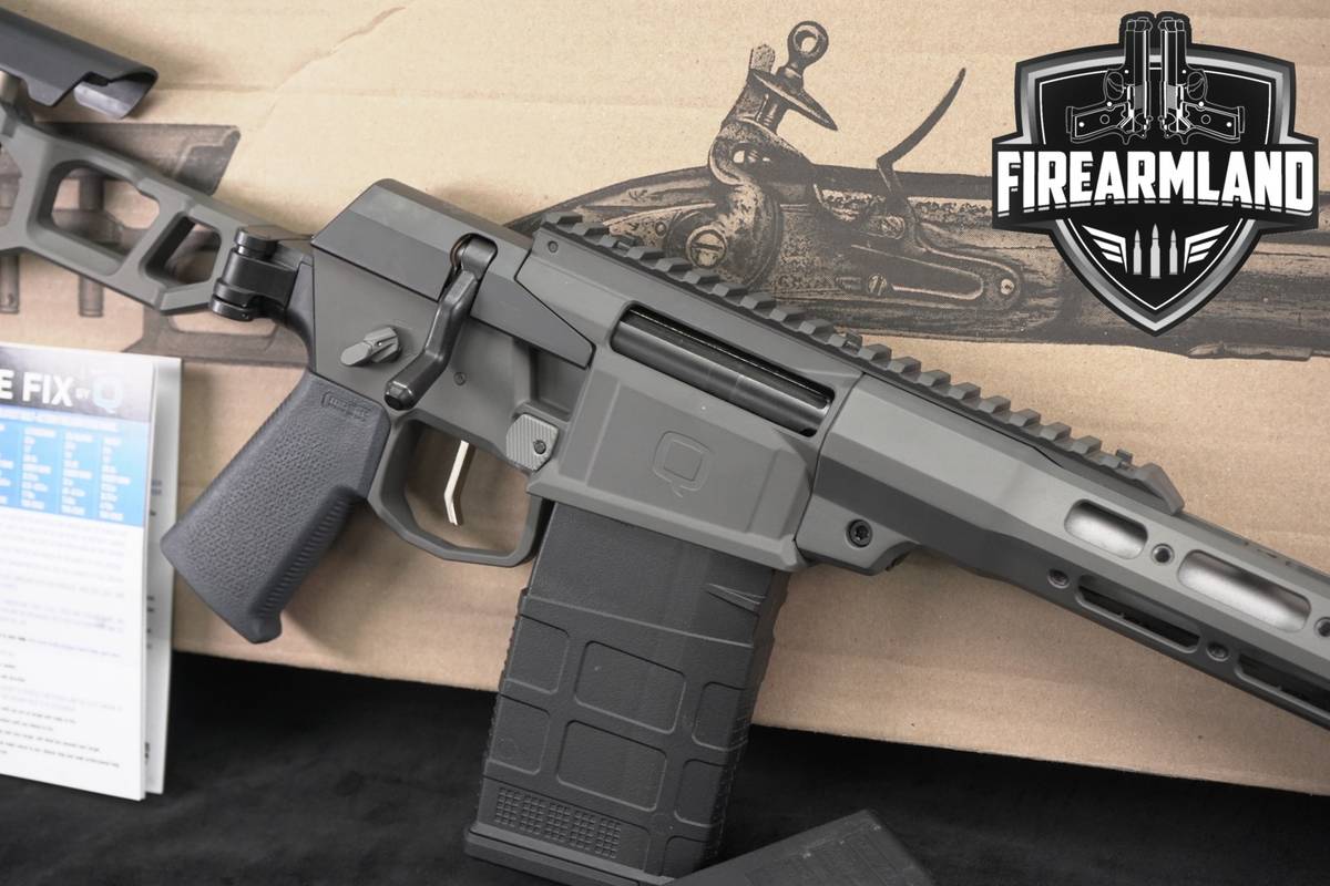 Q THE FIX 8.6 Blackout 16" Gray CHASSISLESS Design +2 MAGS & ORIG BOX