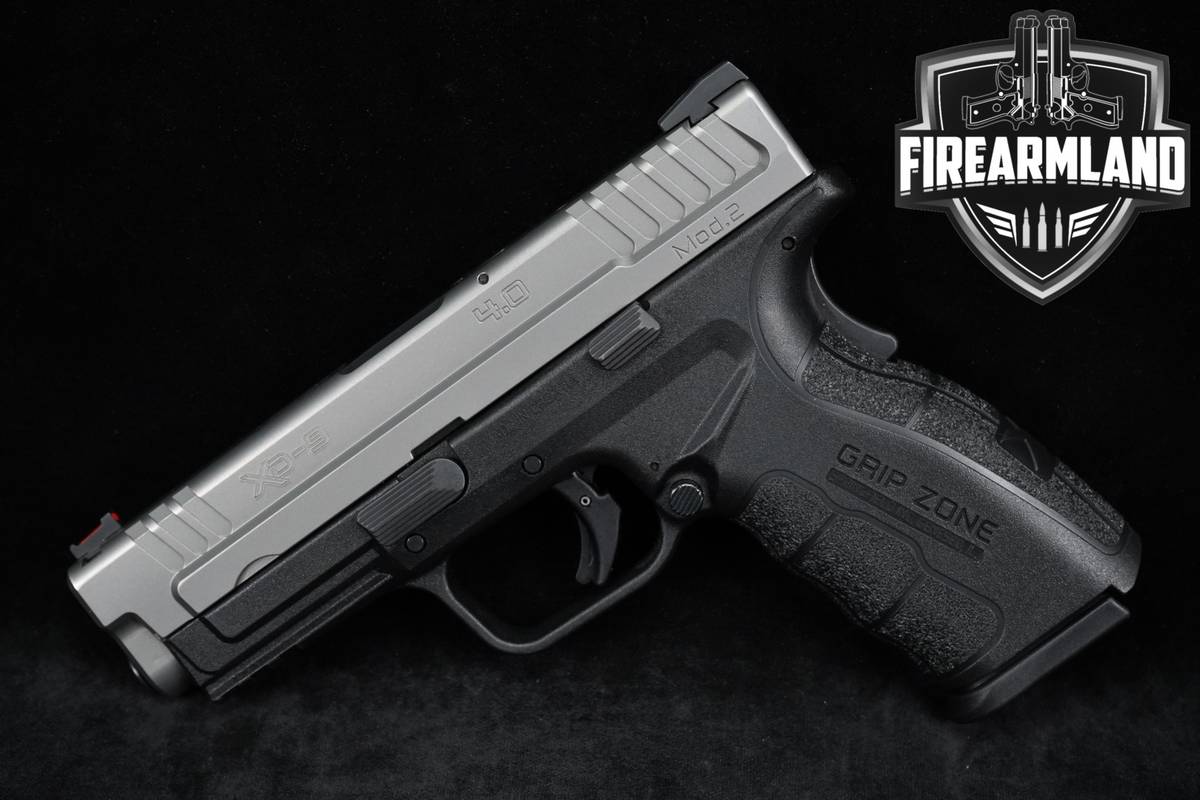 Springfield Armory XD Mod.2 Service Model 9mm +4 MAGS, ORIG CASE & HOLSTER