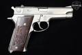 1977 Smith & Wesson (S&W) Model 59 9mm Luger (9x19 Para) Nickel Finish in Good Condition Image 3
