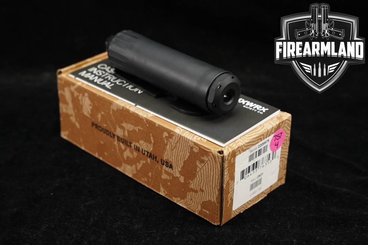 HuxWrx CA$H 9K OSS 9mm Luger Suppressor CASH9K +ORIG BOX