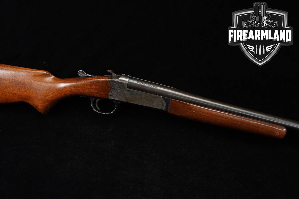 Stevens Model 94B Springfield 16-Gauge 28" Color Case-Hardened CCH & Blued