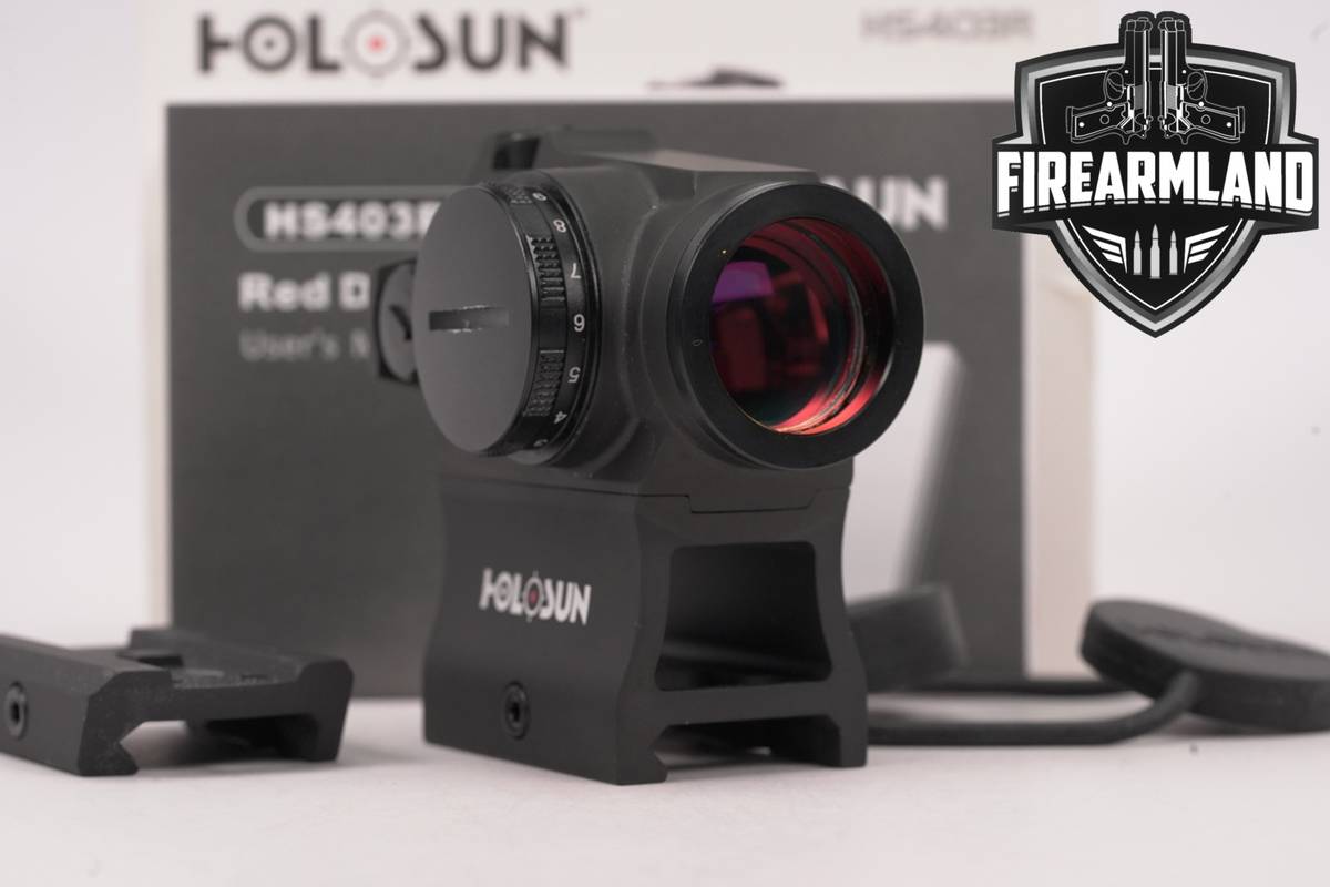 Holosun HS403R 2 MOA Red Dot Sight HS-403R +ORIG BOX