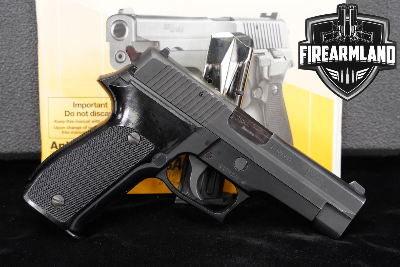 Sig Sauer P226 West German 9mm 4.4