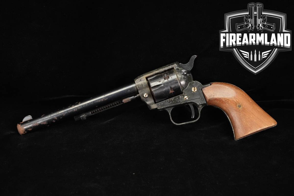 VINTAGE 1980s Firearms Import Export Corp Tex 22 22LR 7" Blued FIE