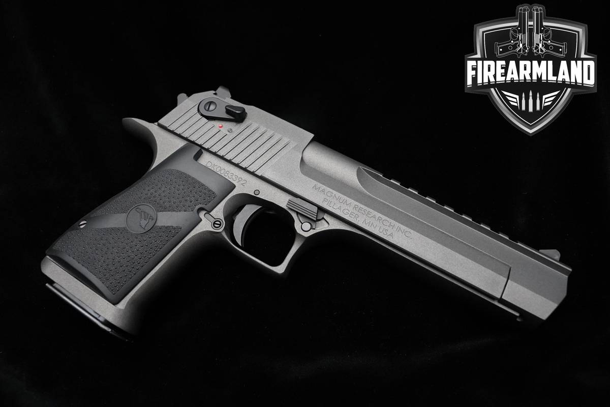 Magnum Research Desert Eagle Tungsten Mark XIX 50 AE Desert Eagle ORIG BOX