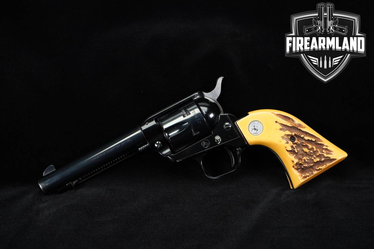 1969 Colt Frontier Scout '62 22 WMR 4.75" Two-Tone Blued & Black