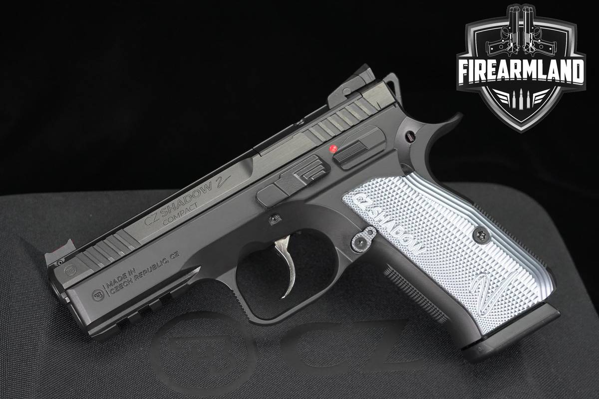 LIKE-NEW CZ Shadow 2 Compact OR 9mm 4" Optic-Ready +2 MAGS