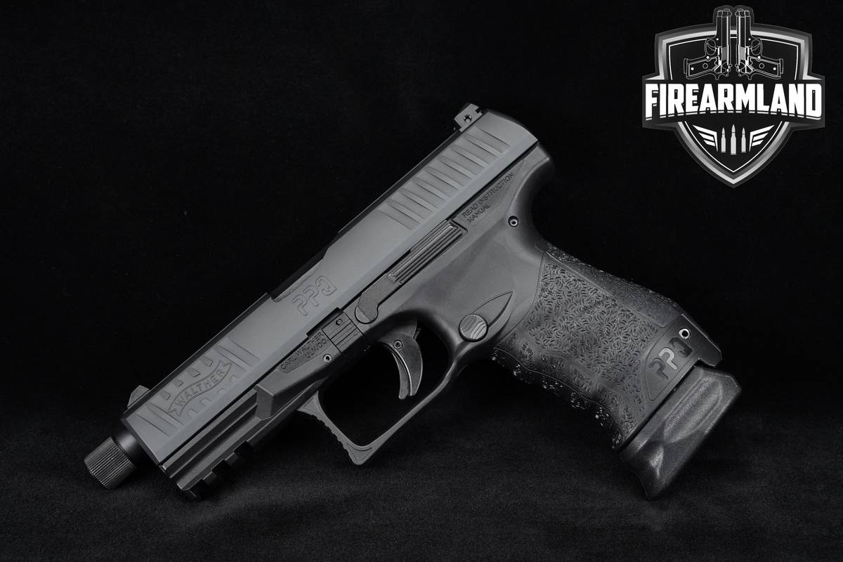 THREADED Walther PPQ M2 Navy SD 9mm 4.6" Pistol +3 MAGS & ORIG CASE