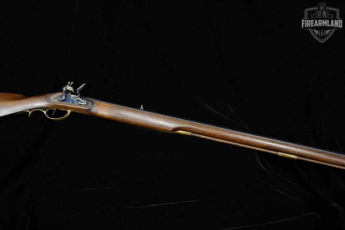 Pedersoli Kentucky Rifle Flintlock 32 BPM 36" Case Hardened/Blued Pedersoli