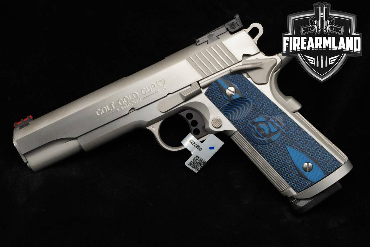 Colt Government Model Gold Cup Trophy Series 70 9mm 1911 Colt 5" +ORIG CASE
