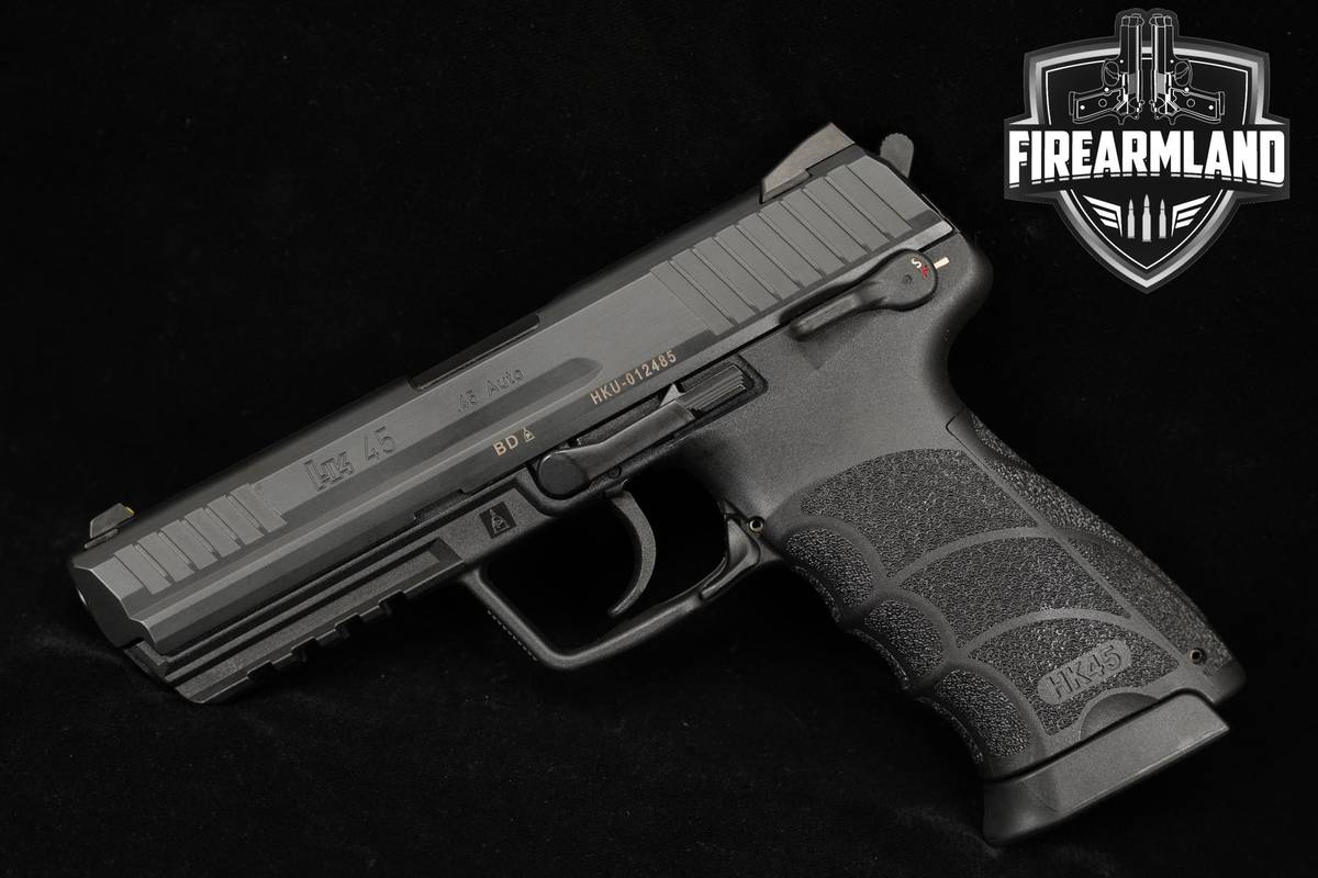 Heckler & Koch H&K HK HK45 Variant 1 45 ACP 4.46" Defense Pistol +ORIG CASE