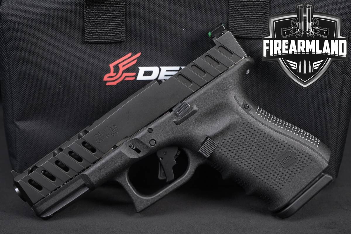 CUSTOM Glock 19 Gen4 G19 Gen 4 9mm DERYA DY9 Optics-Ready +2 CASE