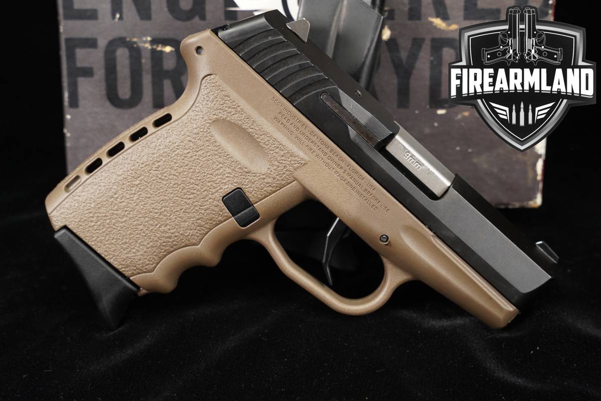 SCCY Industries CPX-2 Gen2 9mm 3.1" FDE CPX2 +TWO MAGS & ORIG BOX