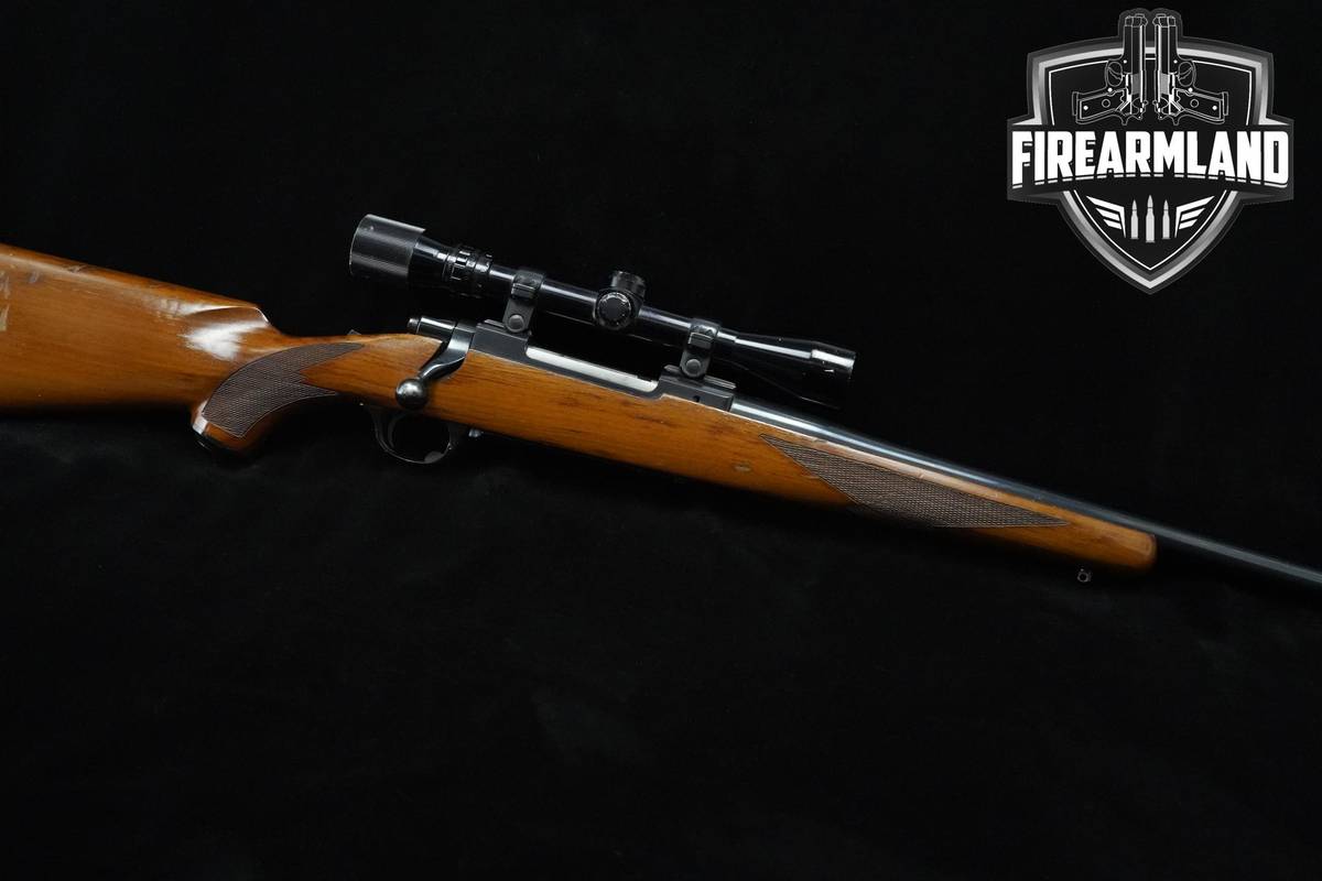 Ruger M77 300 Win Magnum 24" Blued Ruger Bolt-Action M77 + BAUSCH & LOMB