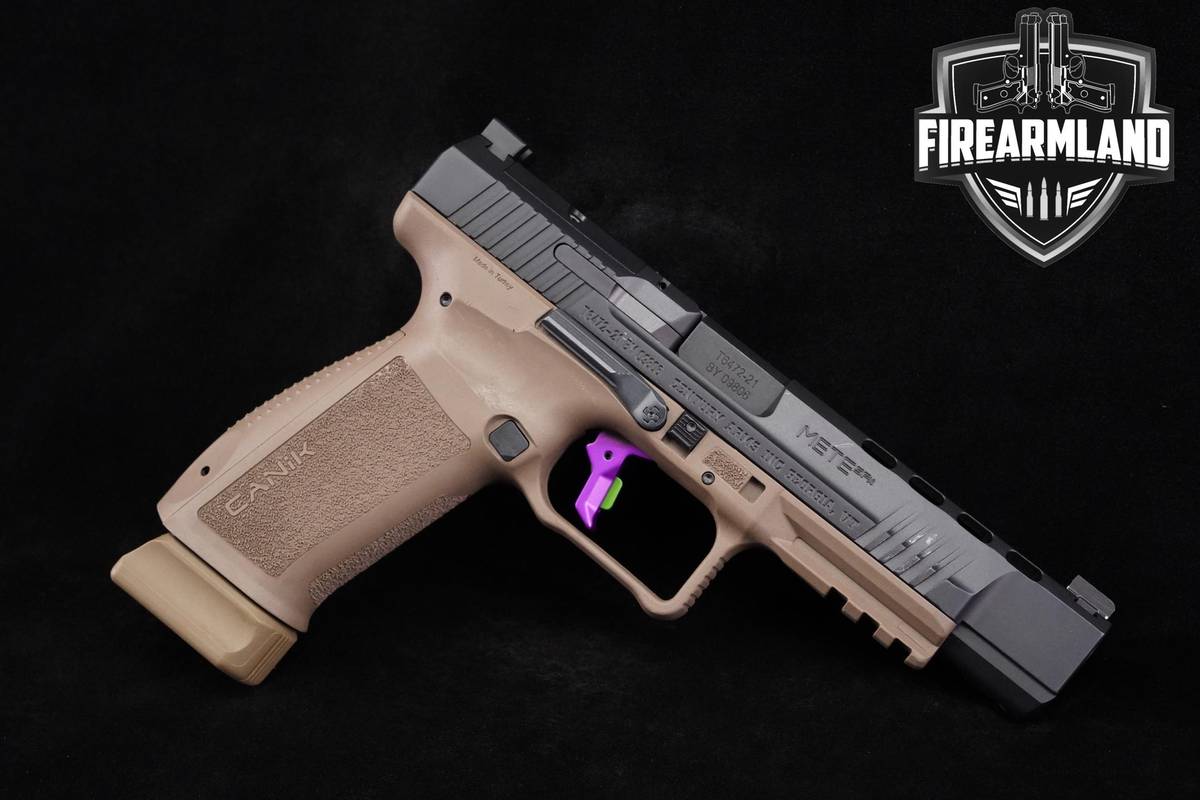 COMPETITON! Canik METE SFx 9mm 5.1" Two-Tone FDE +2 MAGS, OG CASE
