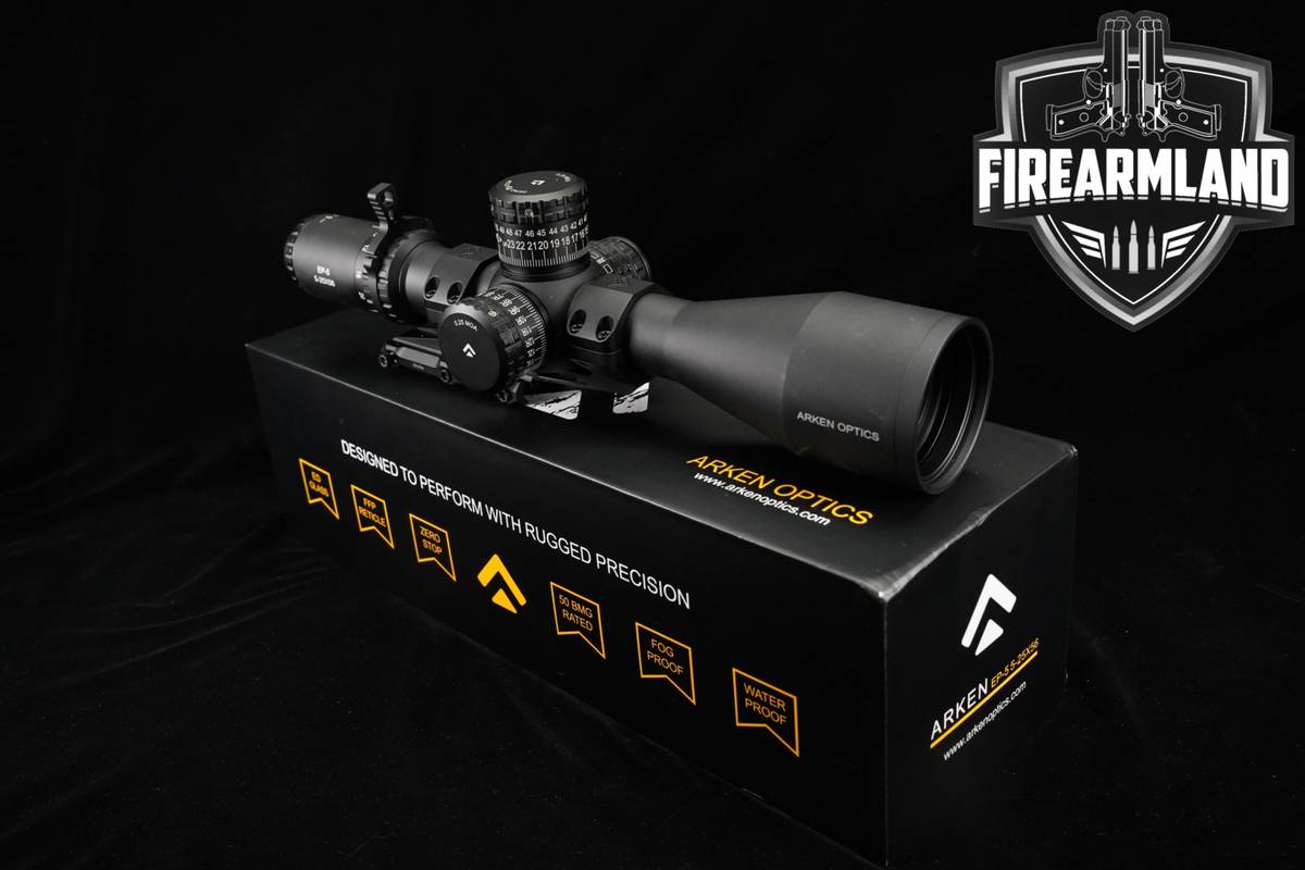 ARKEN Optics EP-5 25X56 VPR MOA Reticle FFP Scope EP5 +ORIG BOX